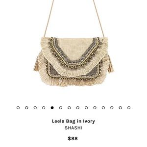 Revolve Shashi Leela Clutch in Ivory